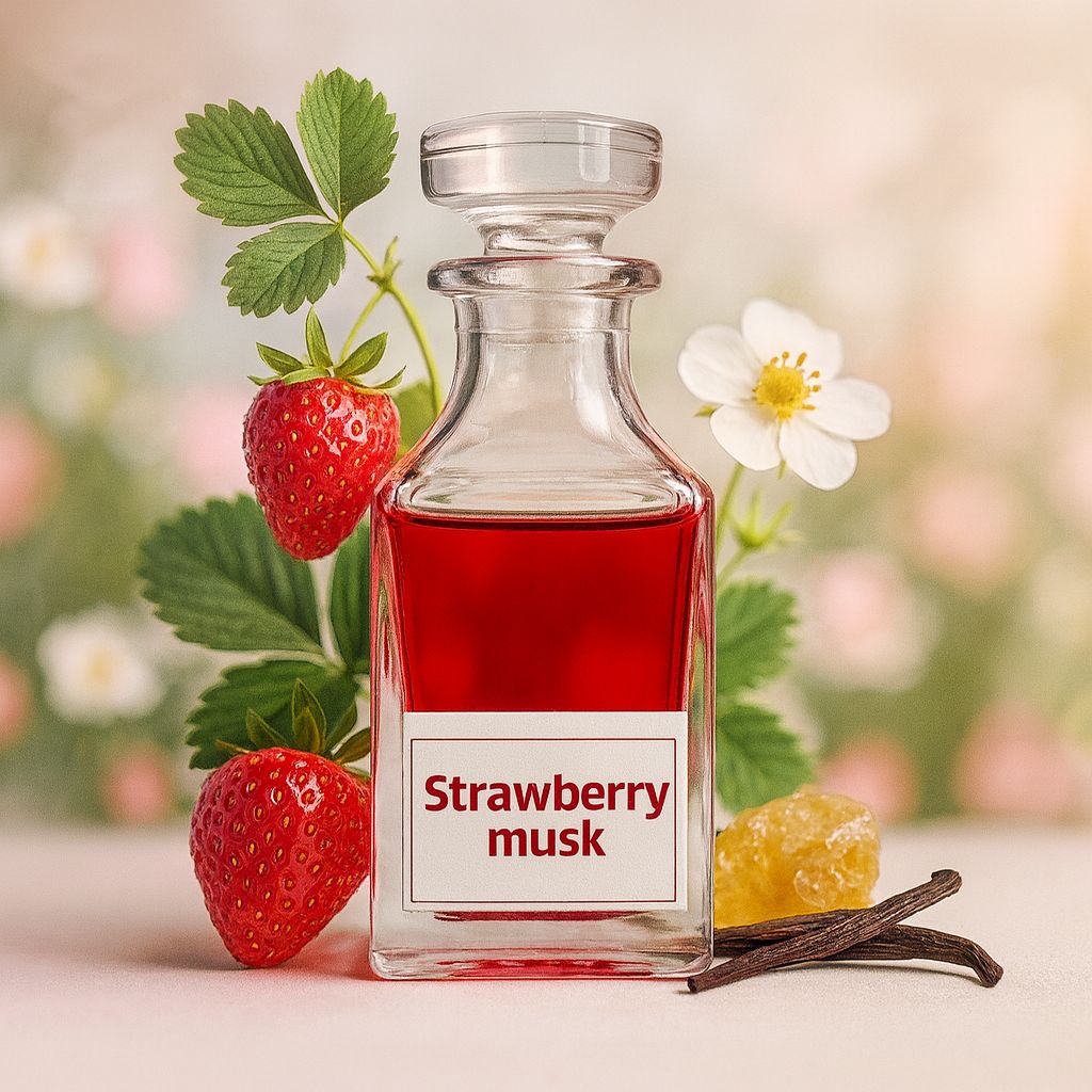 Strawberry Musk – Sweet Fruity Perfume Oil (Unisex)