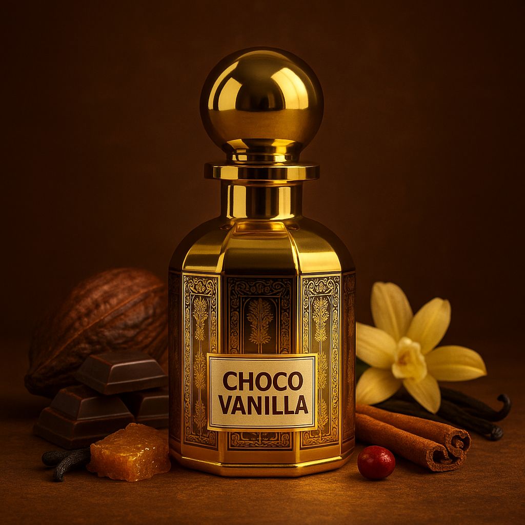 Choco Vanilla Attar – Sweet Gourmand Perfume Oil (Unisex)