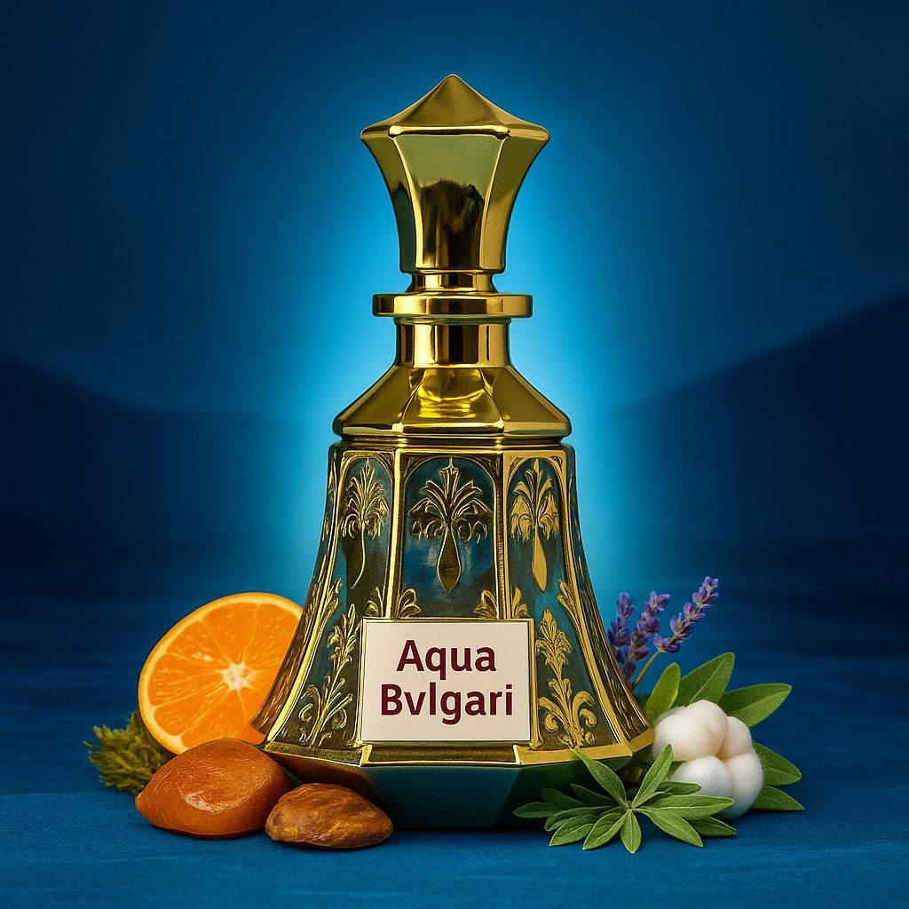 Bvlgari Aqva Pour Homme – Aquatic Woody Perfume Oil (For Men)
