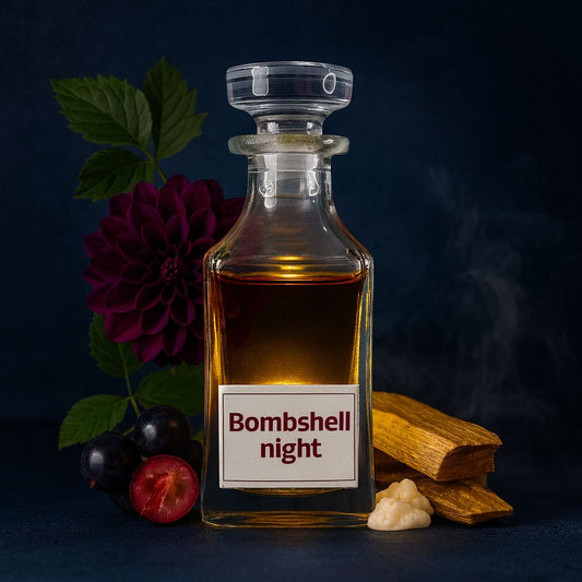 Bombshell Nights – Sparkling Fruity Floral Perfume Oil (For Women)