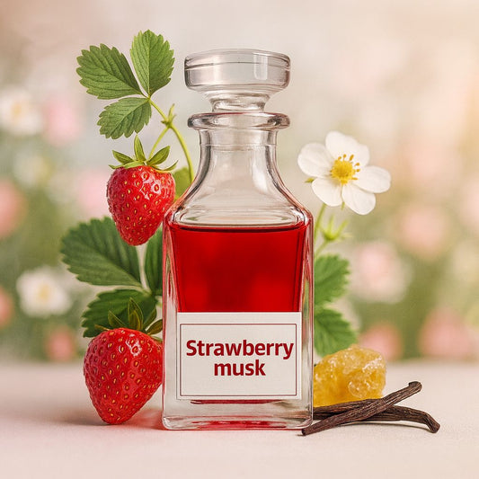 Strawberry Musk – Sweet Fruity Perfume Oil (Unisex)