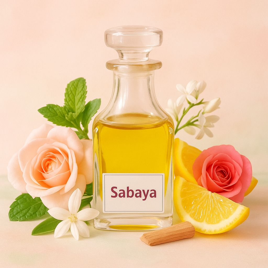 Sabaya – Fresh Citrus Rose Perfume Oil (Unisex)