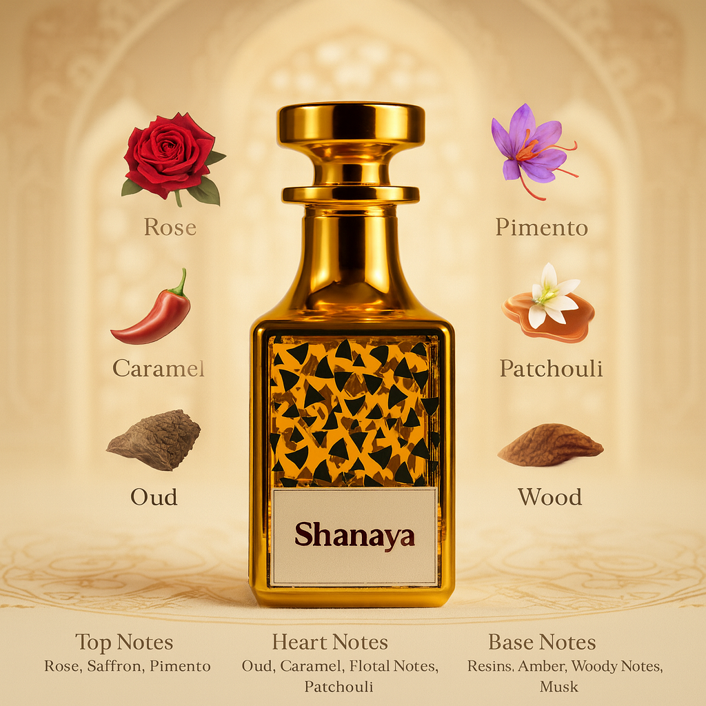 Shanaya – Luxurious Arabic & French Blend Perfume