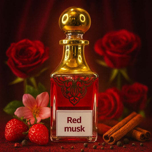 Red Musk – Spiced Woody Perfume Oil (Unisex)