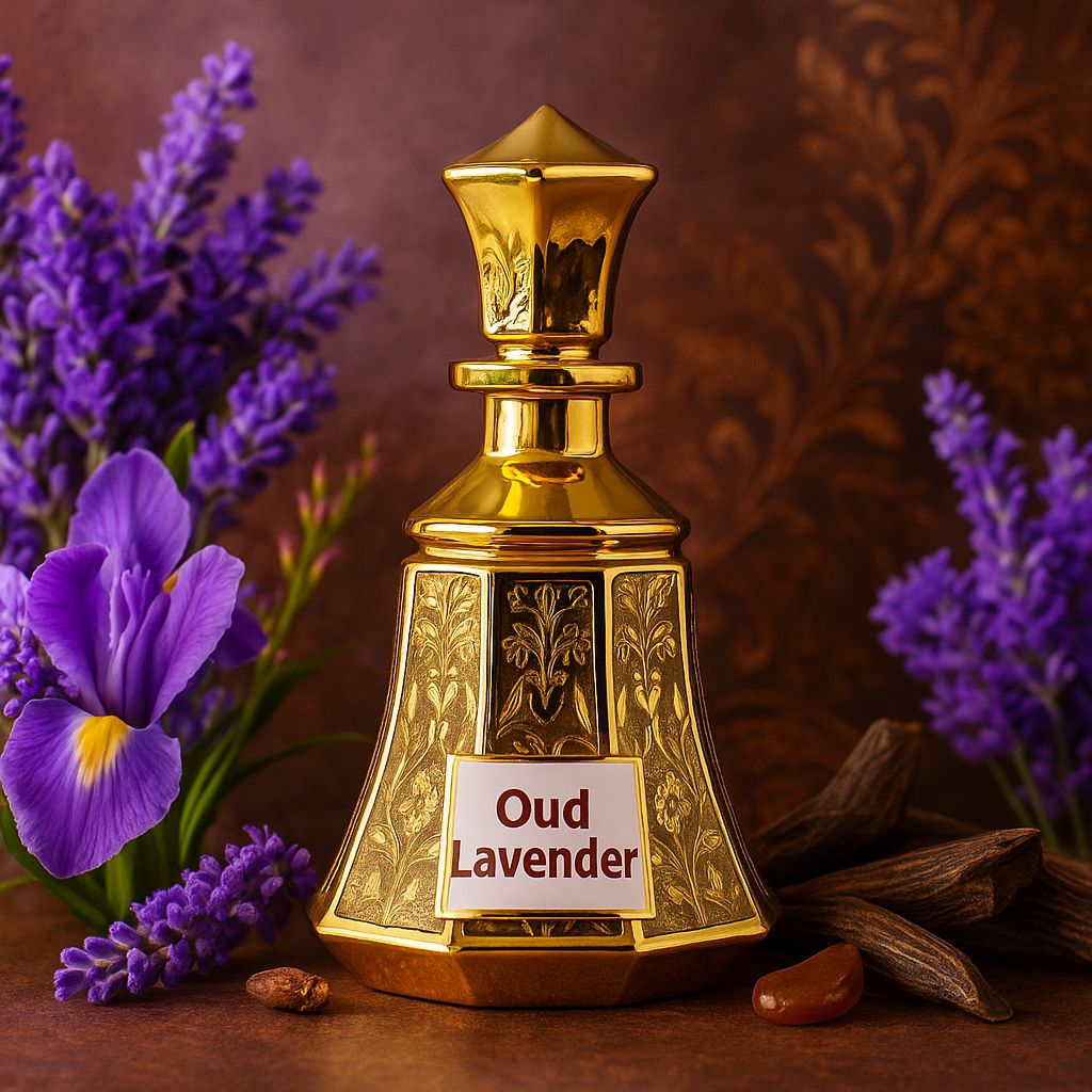 Lavender Oudh – Calming Woody Perfume Oil (Unisex)