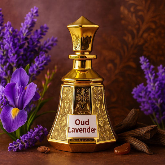 Lavender Oudh – Calming Woody Perfume Oil (Unisex)
